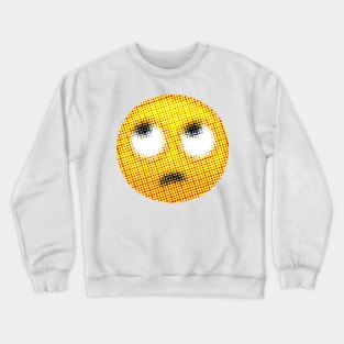 Emoji: Bored (Face with Rolling Eyes) Crewneck Sweatshirt